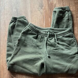 Pangaia  Forest Green Joggers